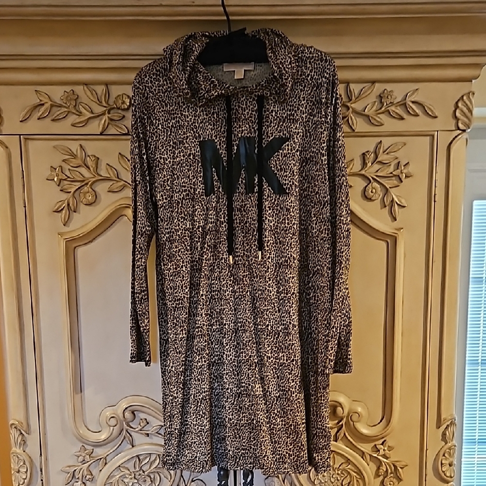 Michael Kors Leopard Print Dress